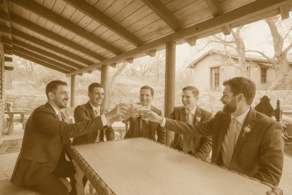 C.O.D. Ranch El Adobe - Rustic First Look Shot